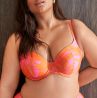 Ava Swimwear Tangerine UW Padded -bikiniliivit-thumb Kaarituettu, topattu bikiniliivi. 70-100, D-L SK-214-TAN