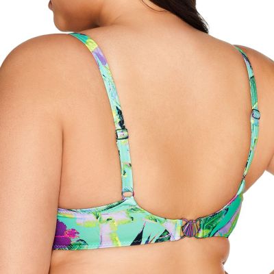 Ava Swimwear Vibrant UW Padded -bikiniliivit Kaarituettu, topattu bikiniliivi. 65-100, D-L SK-210-VIB