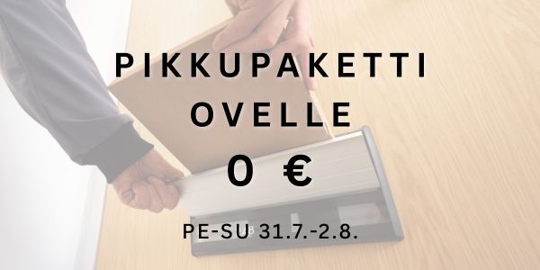 Ilmainen toimitus: Pikkupaketti ovelle 0€!