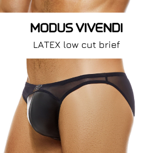 Modus Vivendi Latex low cut brief