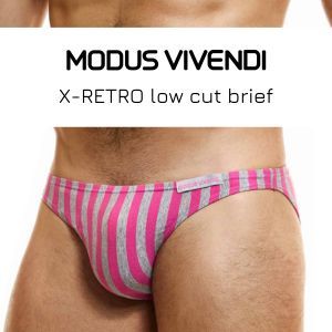 Modus Vivendi X-retro low cut brief pink