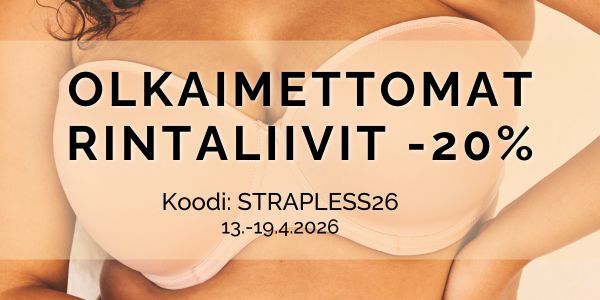 Olkaimettomat rintaliivit ja Superhero -20%